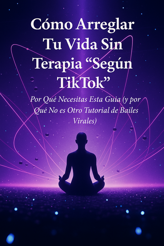 Cómo Arreglar Tu Vida Sin Terapia  'Según TikTok': Desmantelando  Mitos y Construyendo Autenticidad  en la Era Digital