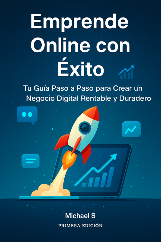 Emprende Online con Éxito: Tu Guía Paso a Paso para Crear un Negocio Digital Rentable y Duradero