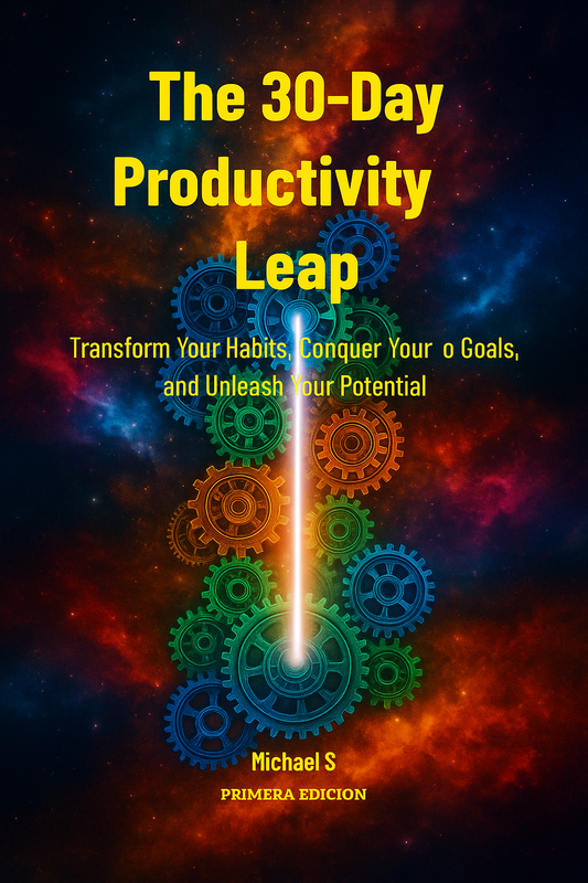 The 30-Day Productivity Leap: Transform Your Habits, Conquer Your Goals, and Unleash Your Potential